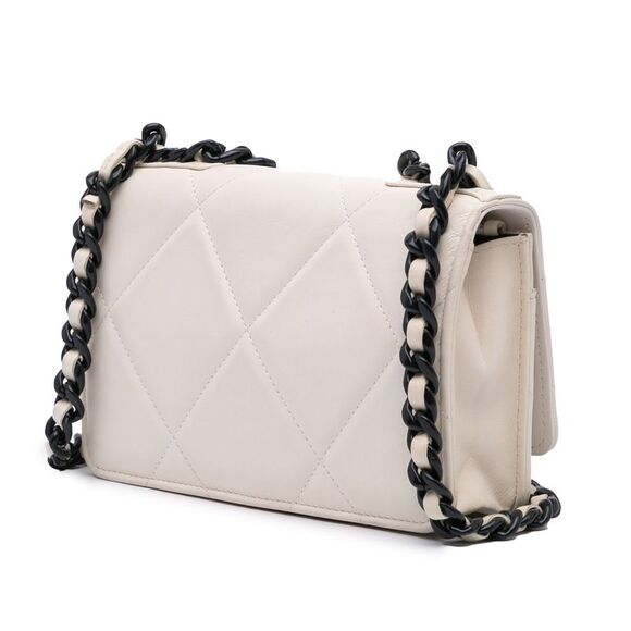 Pre Loved chanel Women White Satchel - Picture 2 of 8
